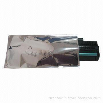 Metallized Static Shielding Pouch with Open Top, REACH and RoHS Marks